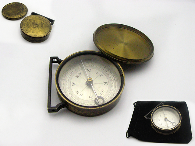 MDS Handle compass/clinometer with leather case